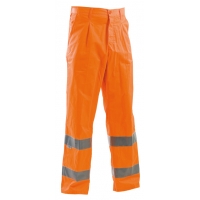pantalone HV cotone arancio P& P