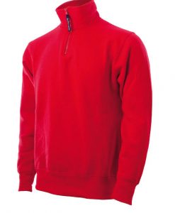 660 Felpa mezza zip Blue Tech srl